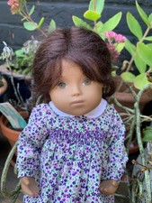 Sasha Vintage Brunette re wigged early sexed sasha baby girl