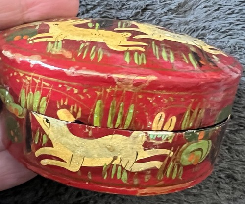 Vintage kashmiri papier mache - vintage,