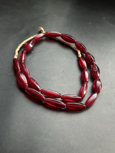 Venetian red czech glass - venetian, trade