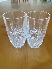 Two Vintage Highball crystal