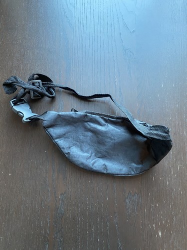 Vintage black bum bag