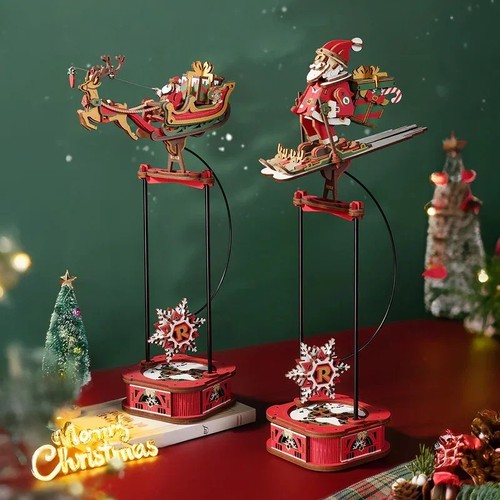 Puzzle balance toy santa - balance,