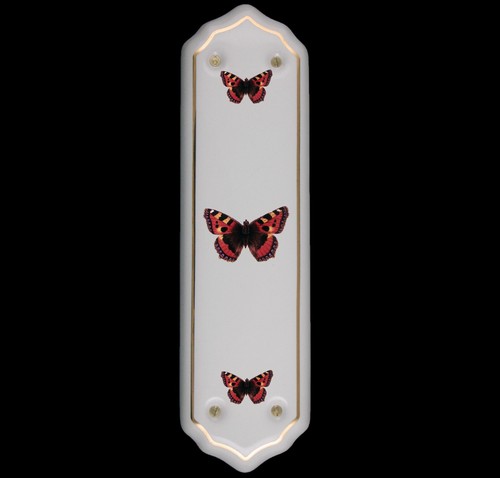 Ceramic door finger plate - finger,