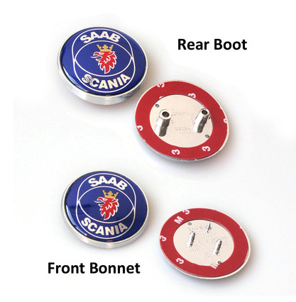 Saab badge 5 set boot - 2x,