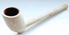 Antique Clay Smoking Pipe