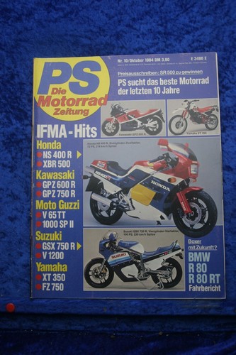 Motorcycle newspaper 84 - motorcycle, 10/84