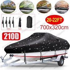NEW Black Boat Cover