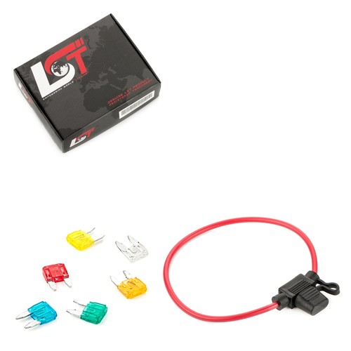 Fuse holder with blade - holder,