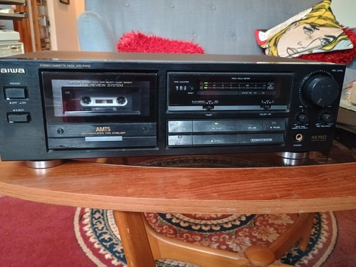 Aiwa f410 cassette deck - aiwa,