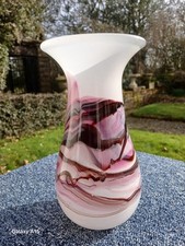 Adrian Sankey Studio Art  Glass Vase 1983