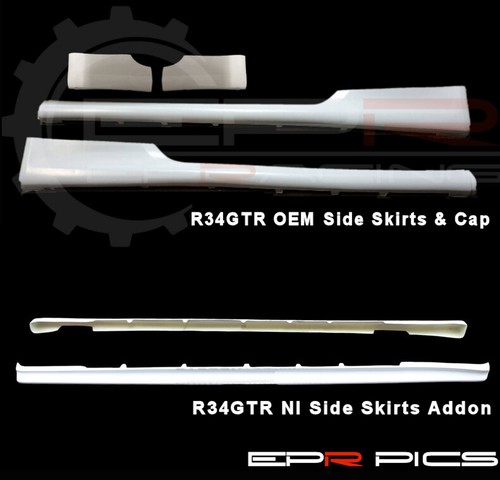 R34gtr side skirts ni - side, &