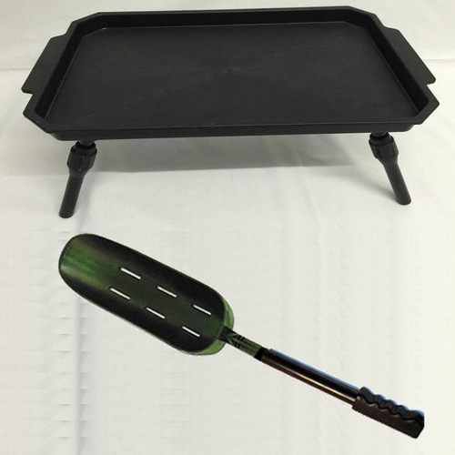 Plastic fishing bivvy - plastic, table