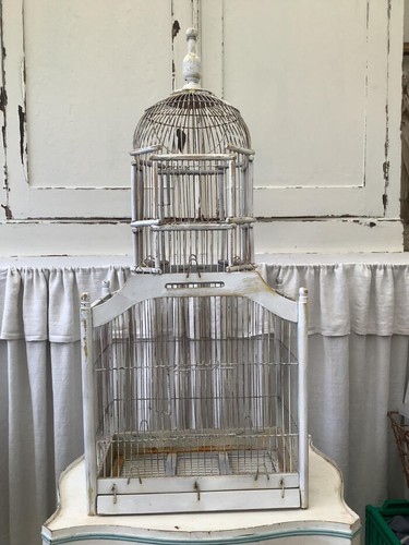 Large antique victorian wire - antique,
