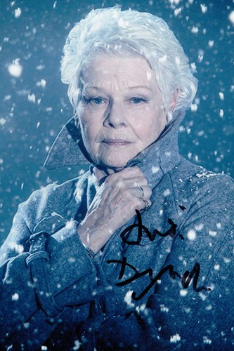 Dame judi dench - dench, signed