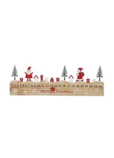 45cm wooden advent calendar - wooden,