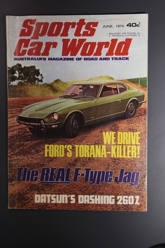 Sports car world june 1974 - car,