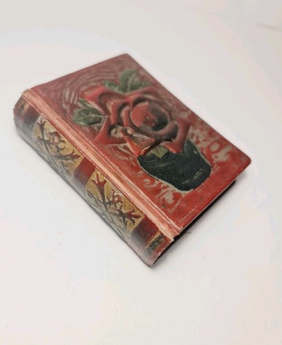 Antique small embossed - small, floral