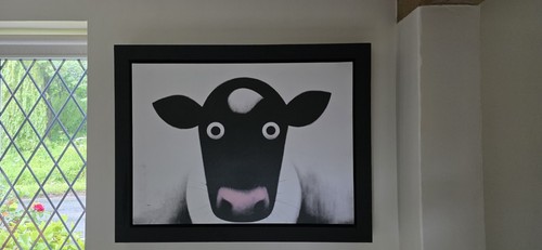 Moo doug hyde framed - framed, box