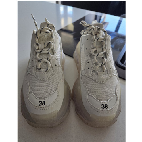Balenciaga triple white - balenciaga,