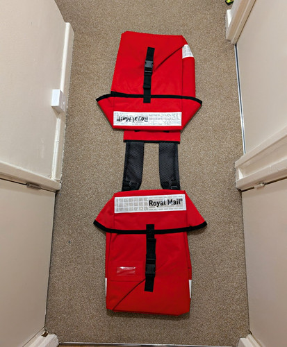 Royal mail double pannier - royal,