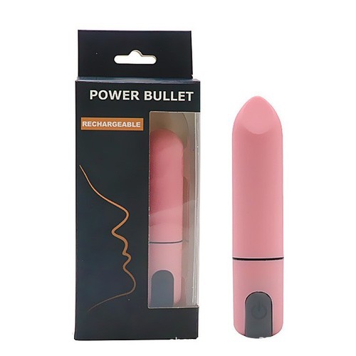 Pink rechargeable bullet - pink,