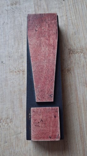 Large wooden letterpress - large,
