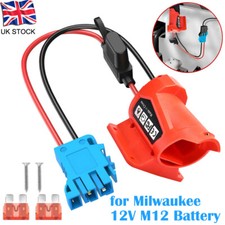 Power Wheels Adapter for Milwaukee 12V Battery to Ride On Car Toys Connector New