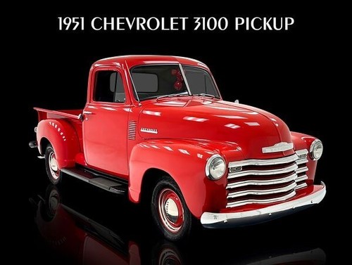 1951 chevrolet 3100 - chevrolet, pickup