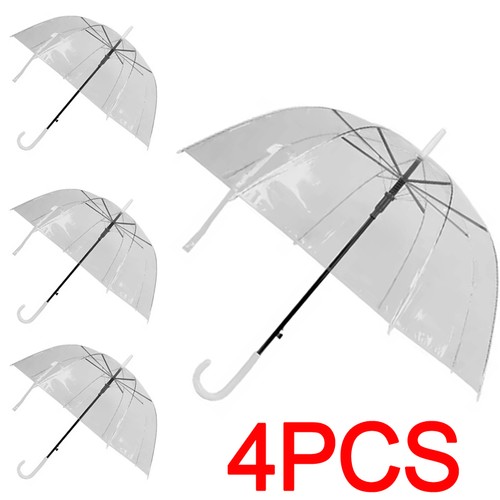 Rain umbrellas set dome - umbrellas,