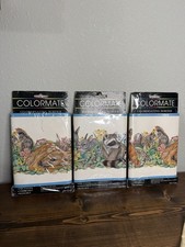 Vintage Colormate Border Wallpaper Woodland Animals Theme Bunny NOS