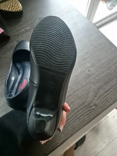 Navy cabin crew shoes, size 4