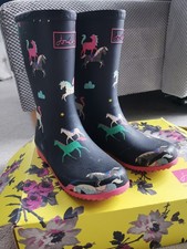 GIRLS WELLIES by JOULES Size UK 2 EUR 34