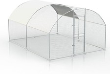 Large Metal Chicken Run Round