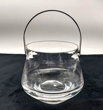 Blown Glass Ice Bucket With