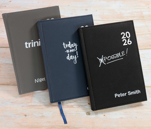 Personalised premium diary - personalised,