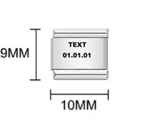 Personalised Charm Custom TEXT