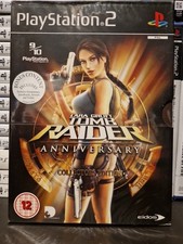 Lara Croft Tomb Raider Anniversary Collectors Edition PS2 New Factory Sealed