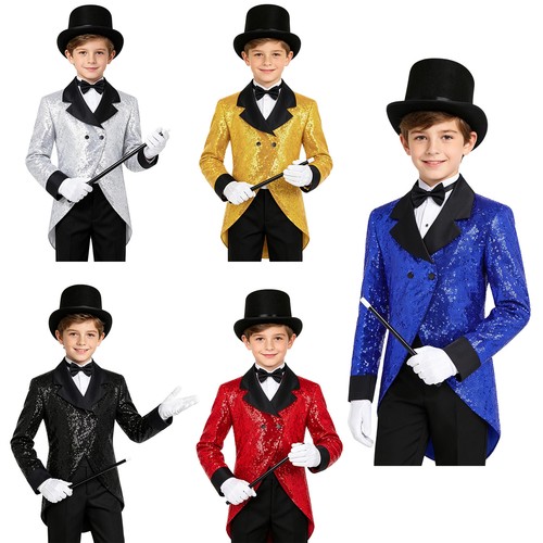 Boys circus magician - us,