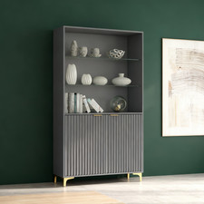 100cm Grey Display Cabinet |
