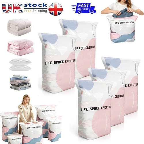 Vacuum storage bags - 6x, pump