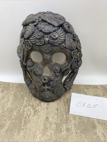 Paper mache terminator skull - paper,