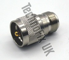 N type female to PL259 male adapter (N type F to UHF M)