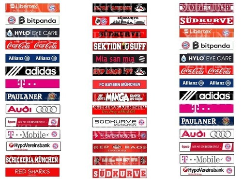 Subbuteo stickers bayern - subbuteo,