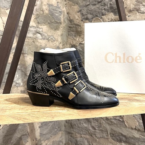 Chloé black leather - leather, susanna