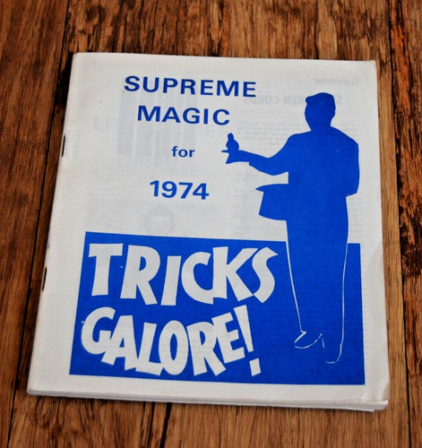 Supreme magic company 1974 - supreme,
