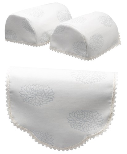 Water lily round armcaps - round, &