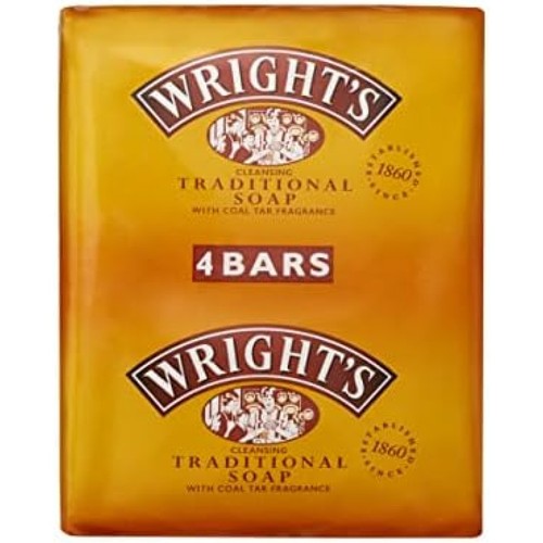 Wright coal tar soap - tar, 4