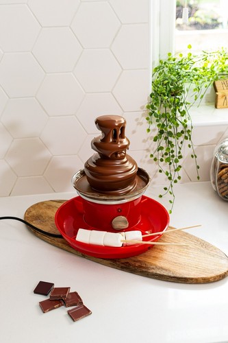 Electric chocolate fountain - chocolate,
