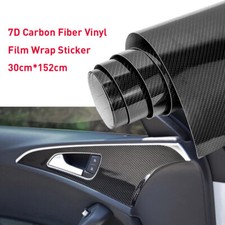 Vinyl Wrap Black 7D Carbon
