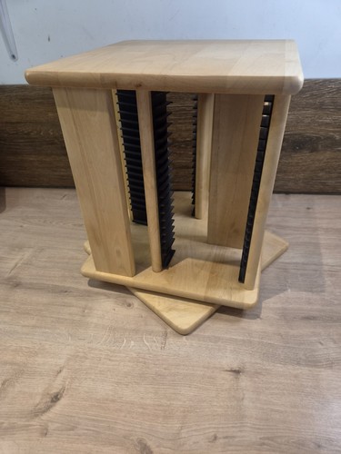 Storage wooden vintage - cd,